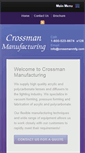 Mobile Screenshot of crossmanmfg.com